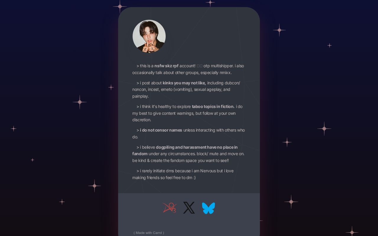 Carrd profile picture for @ownership